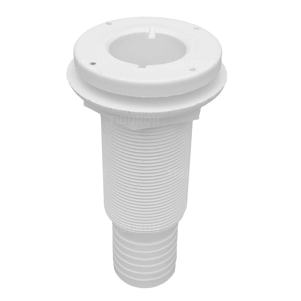 Salida de Água Costado Blanca Recta 1 1/2" (38mm) Barco