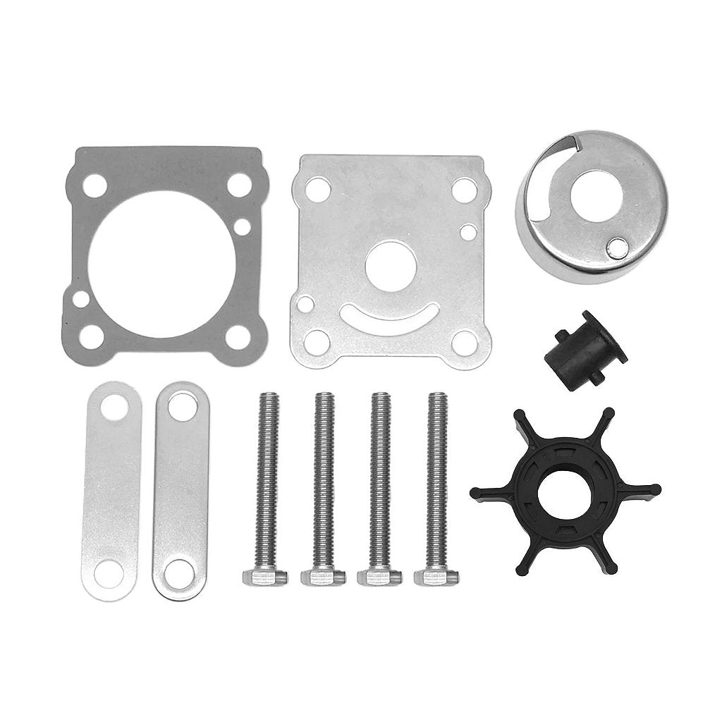 Kit de reparación de bomba de agua para motor fuera de borda Yamaha de 6-8 HP y 2 tiempos