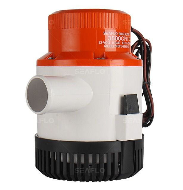 Bomba de achique Seaflo de 3500 GPH (13249 litros por hora) - 24 V
