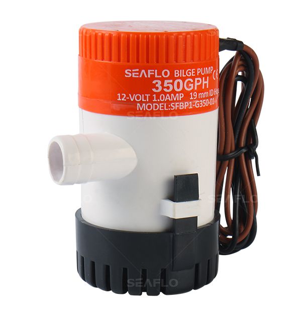 Bomba de achique Seaflo de 350 Gph (1324 litros por hora) - 12 V