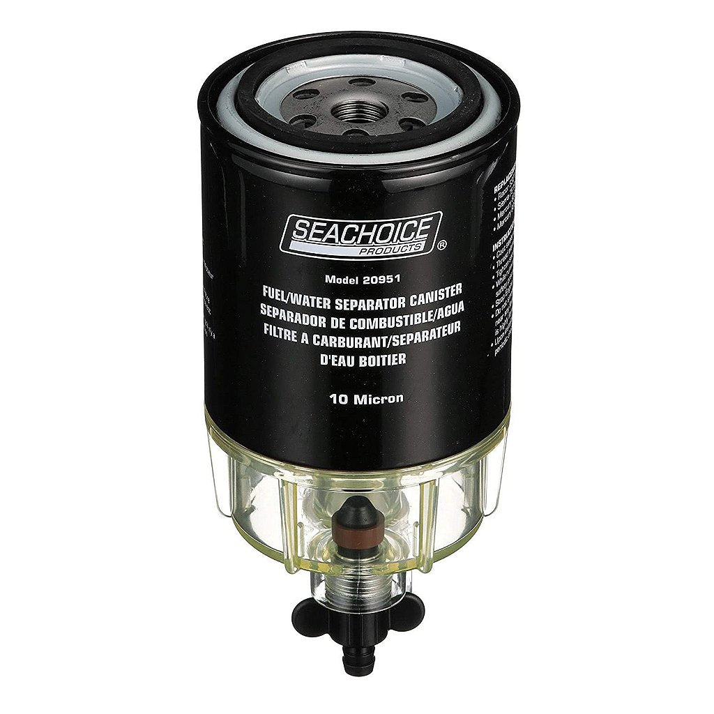 Filtro Combustible Separador Agua Motor Fuera de Borda C/ Dreno Seacho