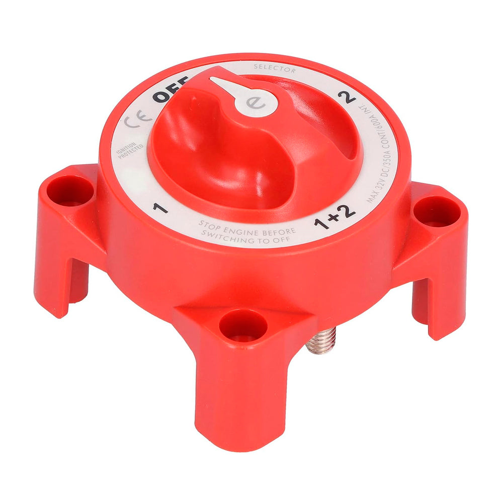 Llave para 2 baterías 350-600 Amp 12-24-32V barco lancha