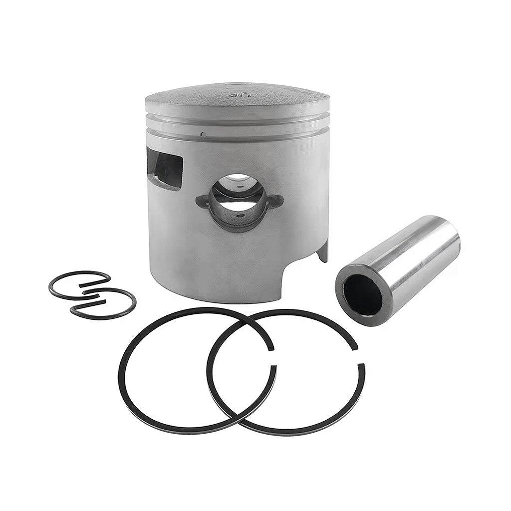 Kit Pistón y Aros 0.50 Yamaha 25-30 HP Motor fuera de borda de 2 tiempos VM