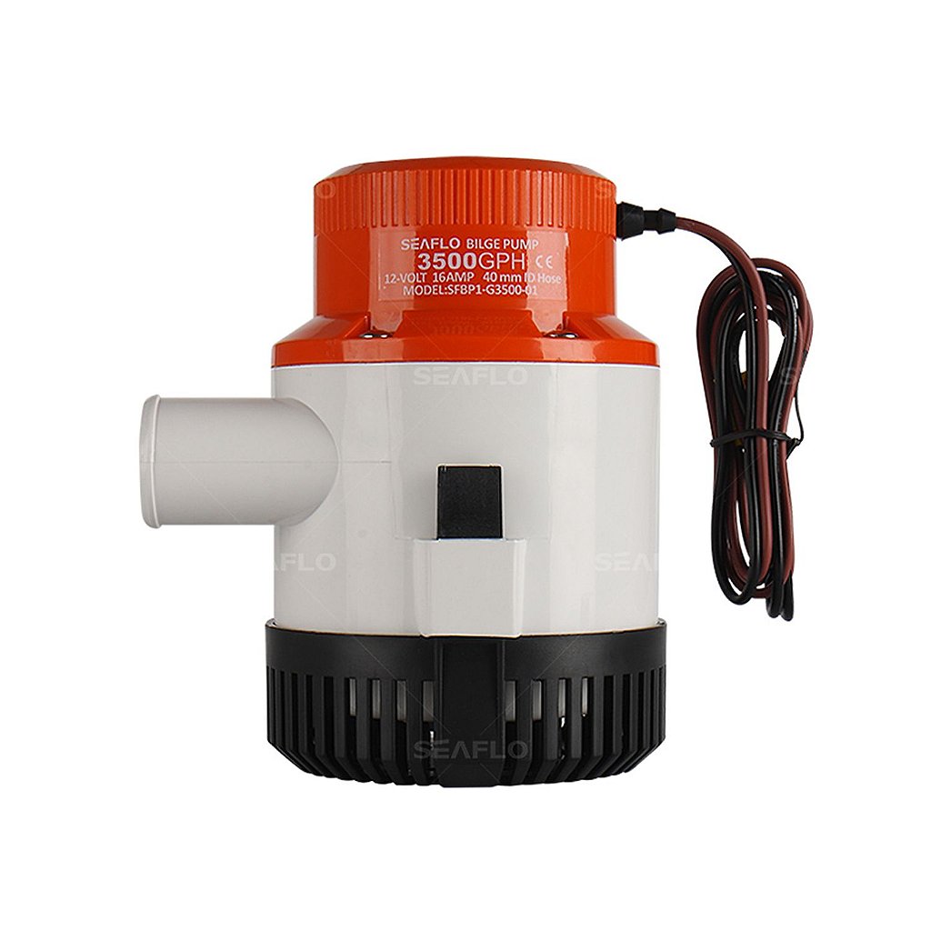Bomba de achique Seaflo de 3500 GPH (13248 litros por hora) 12 V