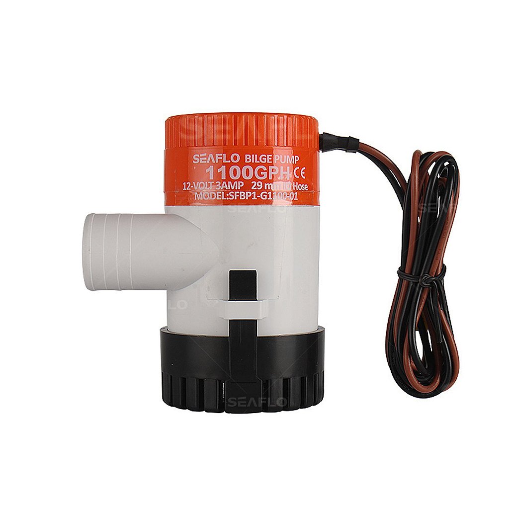 Bomba de achique Seaflo de 1100 Gph (4164 litros por hora) - 12 V