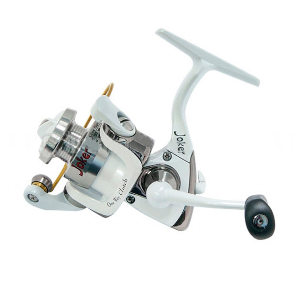Reel frontal Molinete Maruri Milo Joker White 4 Rulemanes