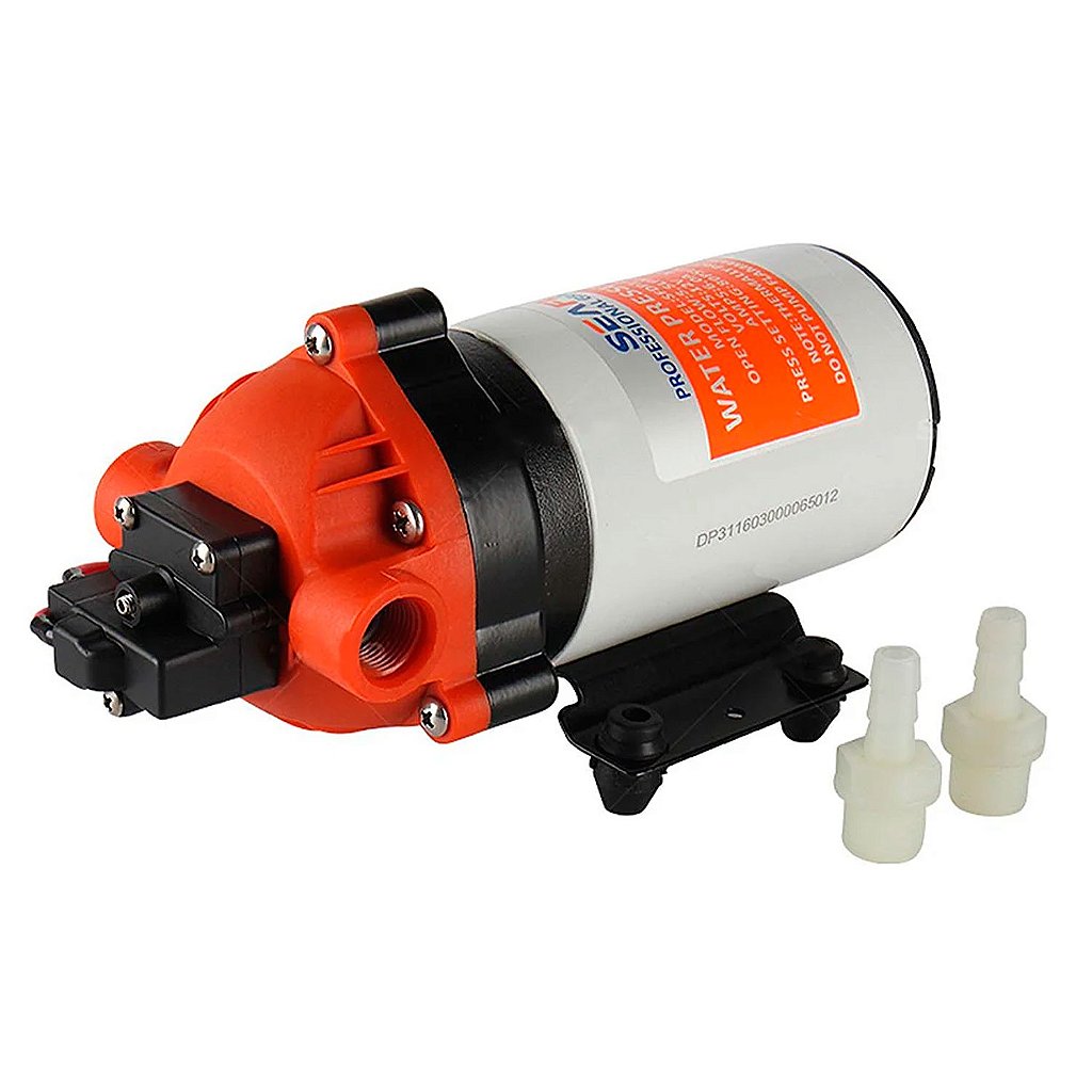 Bomba de presión Agua Seaflo de 1,3 GPM (5 L/min) para barcos y autocaravanas, 12 V