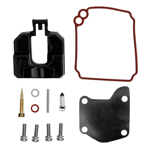 Kit de reparación de carburador con flotador para motores Fuerda de Borda Yamaha de 9,9 a 15 HP.