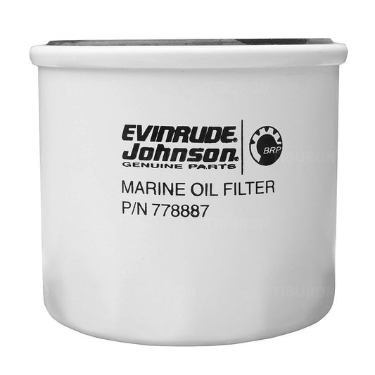 Filtro de Aceite Motor Fuera de Borda Evinrude Johnson 140 Hp 4T 778887