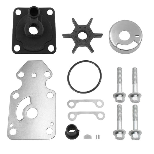 Kit de reparación de bomba de agua para motor fuera de borda Yamaha de 15-20 HP y 4 tiempos