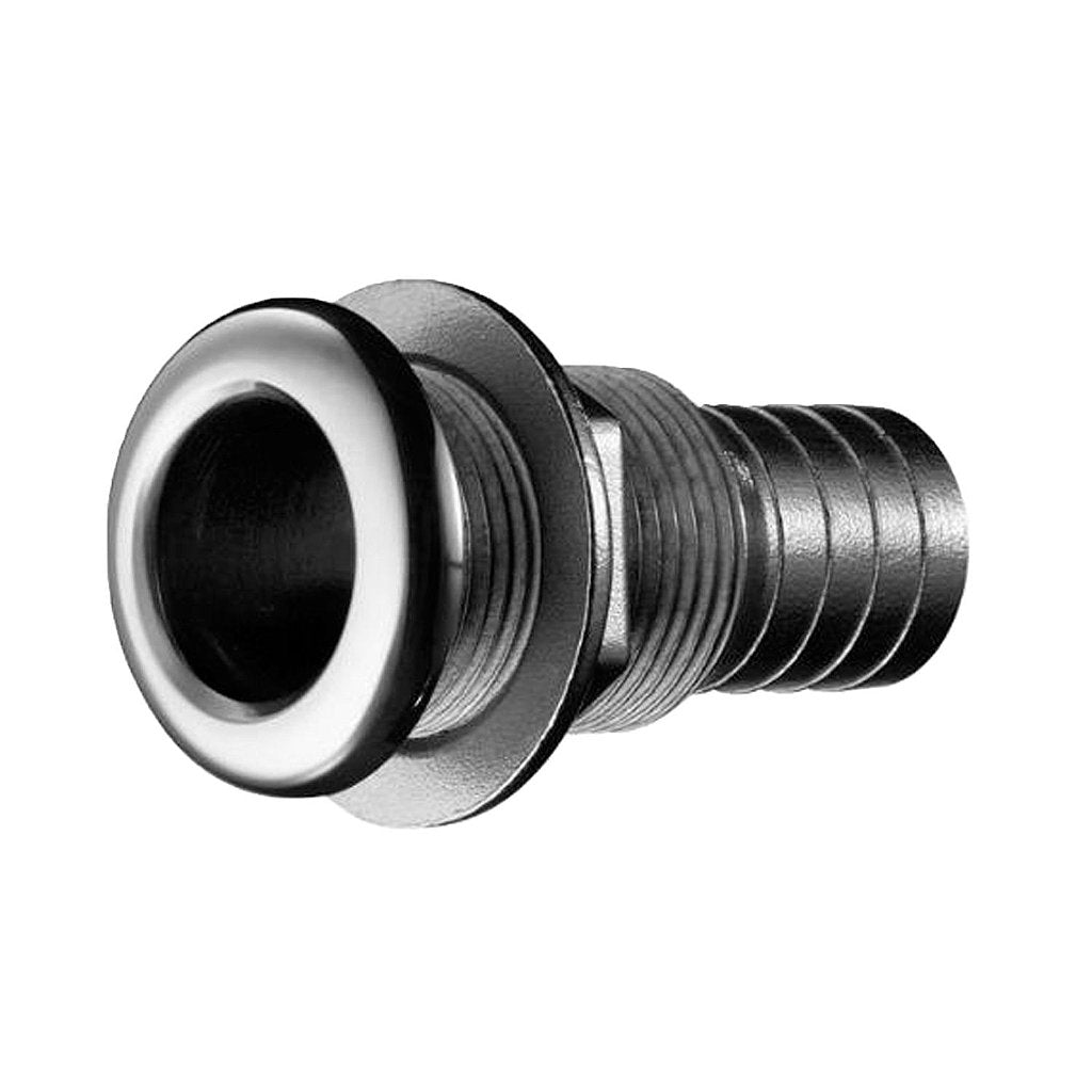 Salida de Água Costado Acero Recta 1 1/8" Pulgadas Barco