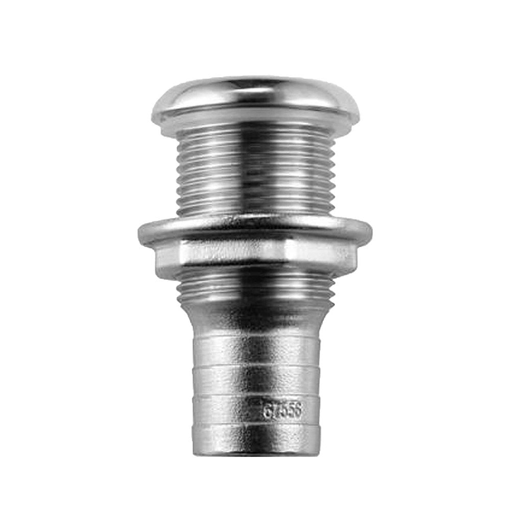 Salida de Água Costado Acero Recta 1 1/8" Pulgadas Barco