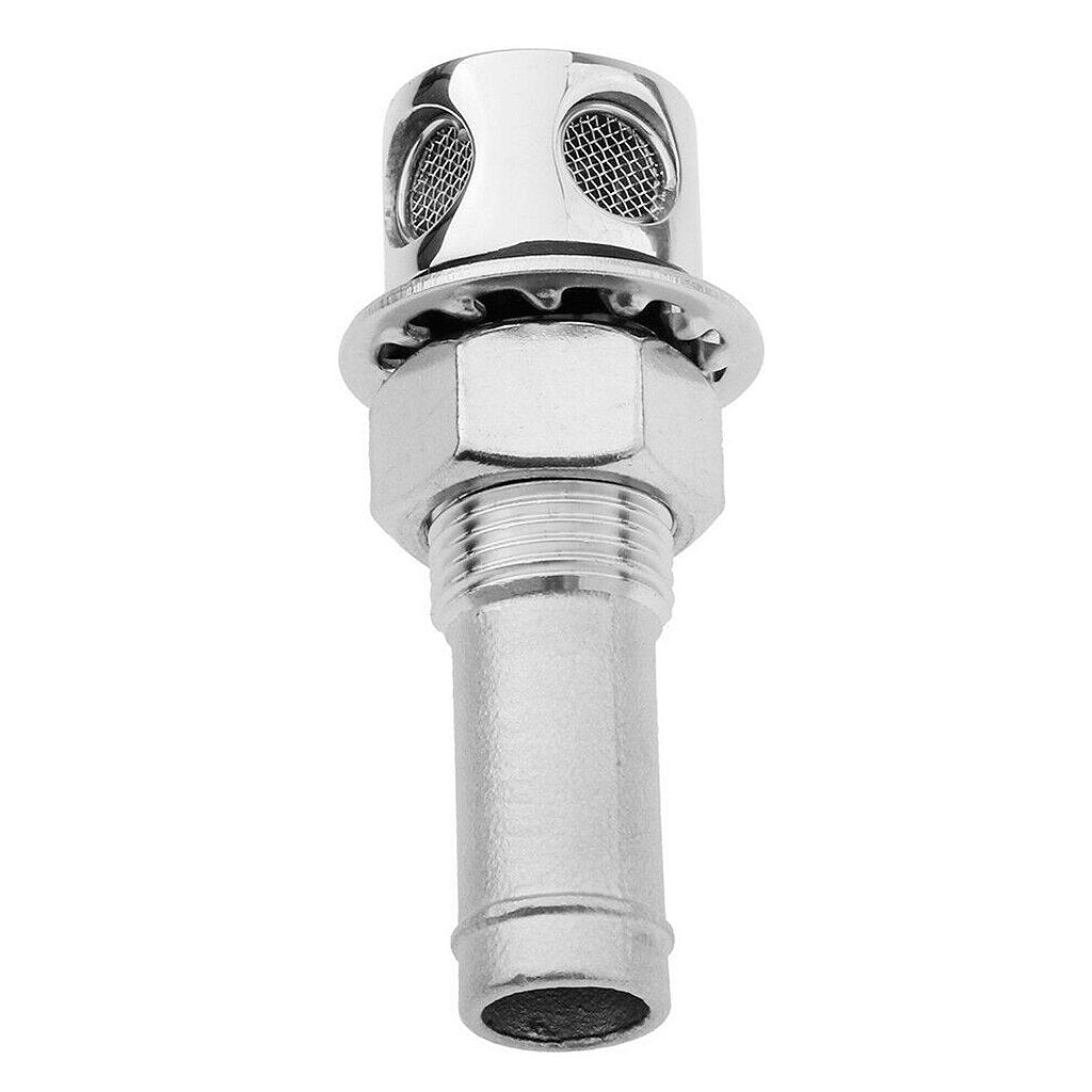 Respiro Reto P/ Tanque de Combustible 5/8 " Aço Inox Barco
