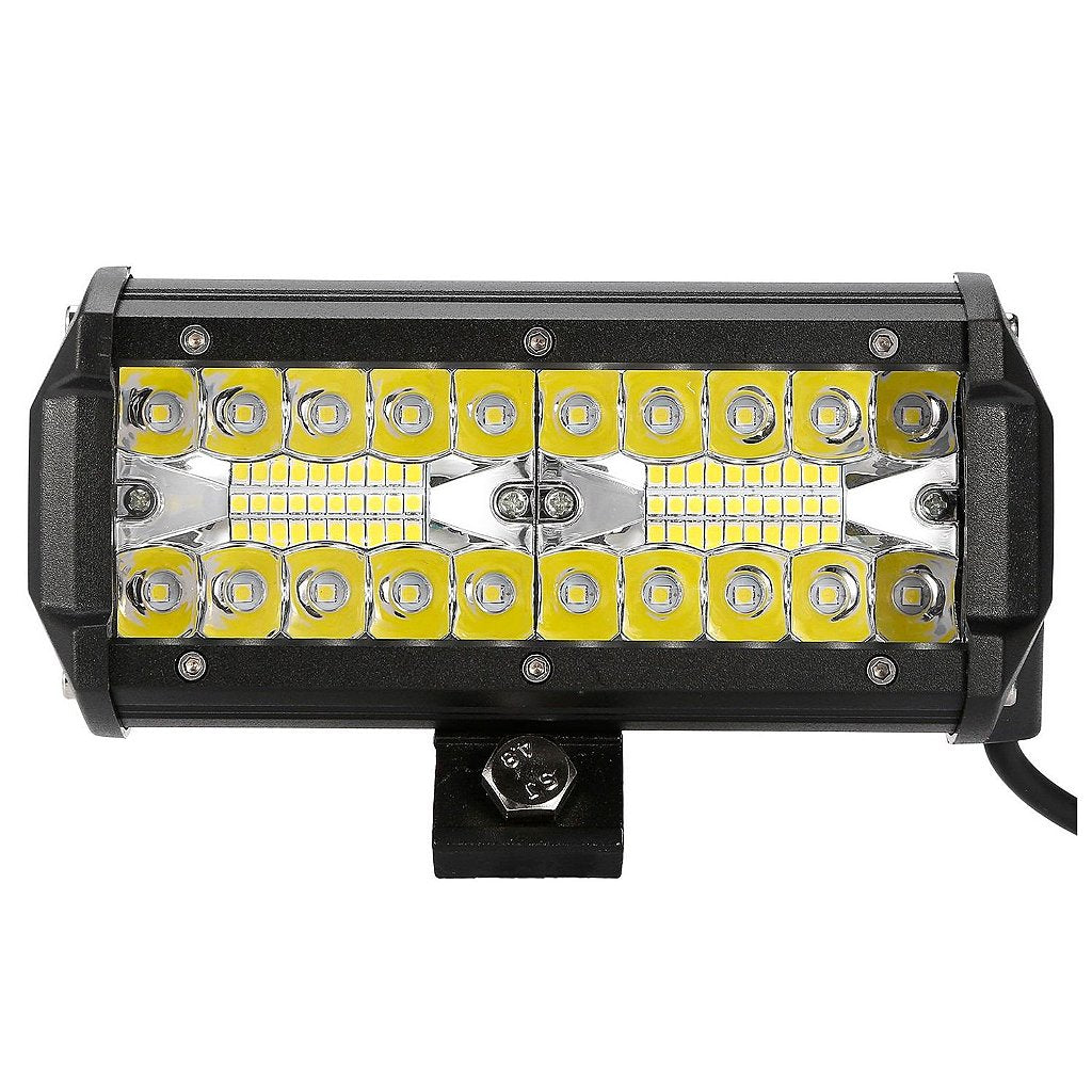 Faro auxiliar barra LED 120 W barco lancha carro off road
