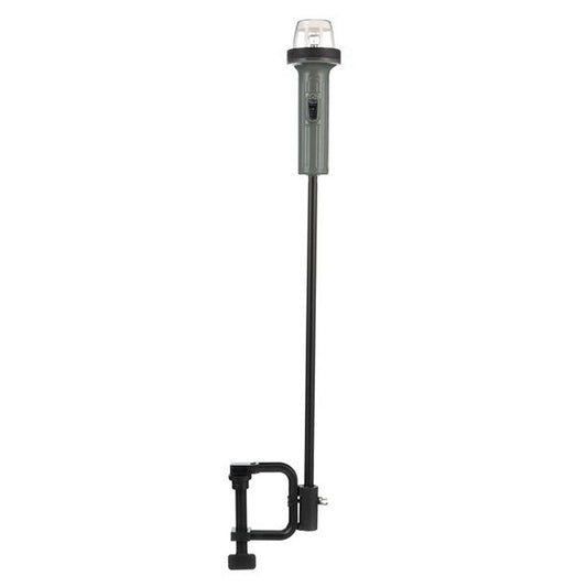 Luz de popa alcanzado mástil portátil ajustable barco lancha