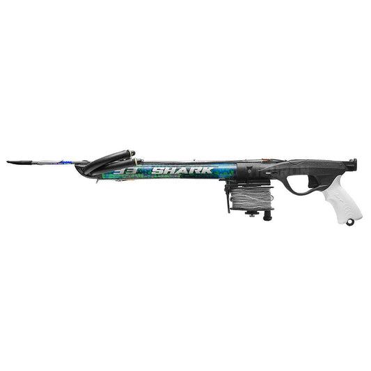 Fusil Arpon Pesca Submarina Divecom Shark de acero inoxidable para pesca y buceo, 16 mm, 33 cm