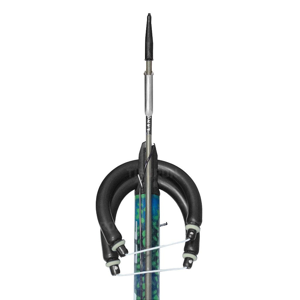 Fusil Arpon Pesca Submarina Divecom Shark de acero inoxidable para pesca y buceo, 16 mm, 33 cm
