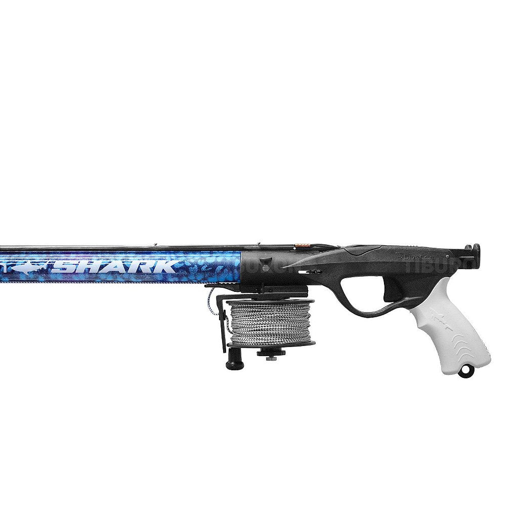 Fusil Arpon Pesca Submarina Divecom Shark de acero inoxidable, 16 mm, 100 cm