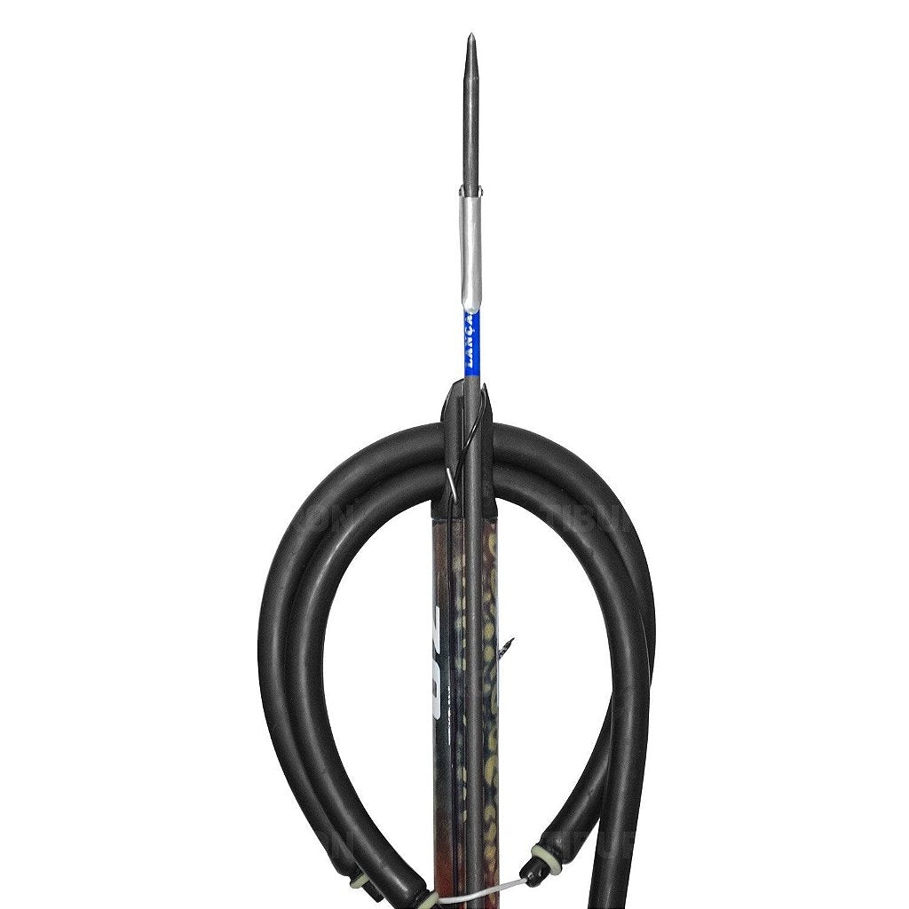 Fusil Arpon Pesca Submarina Divecom Shark de acero inoxidable para pesca y buceo, 16 mm, 70 cm
