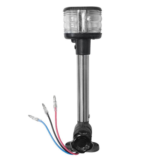 Luz navegación articulada de anclaje tope 12V estrobo barco