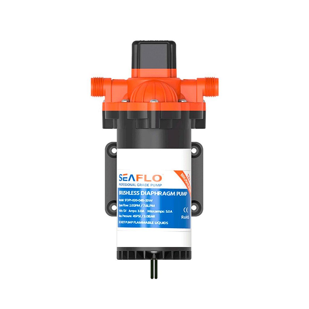 Bomba de presión Agua Seaflo de  2.0 GPM y 45 Psi