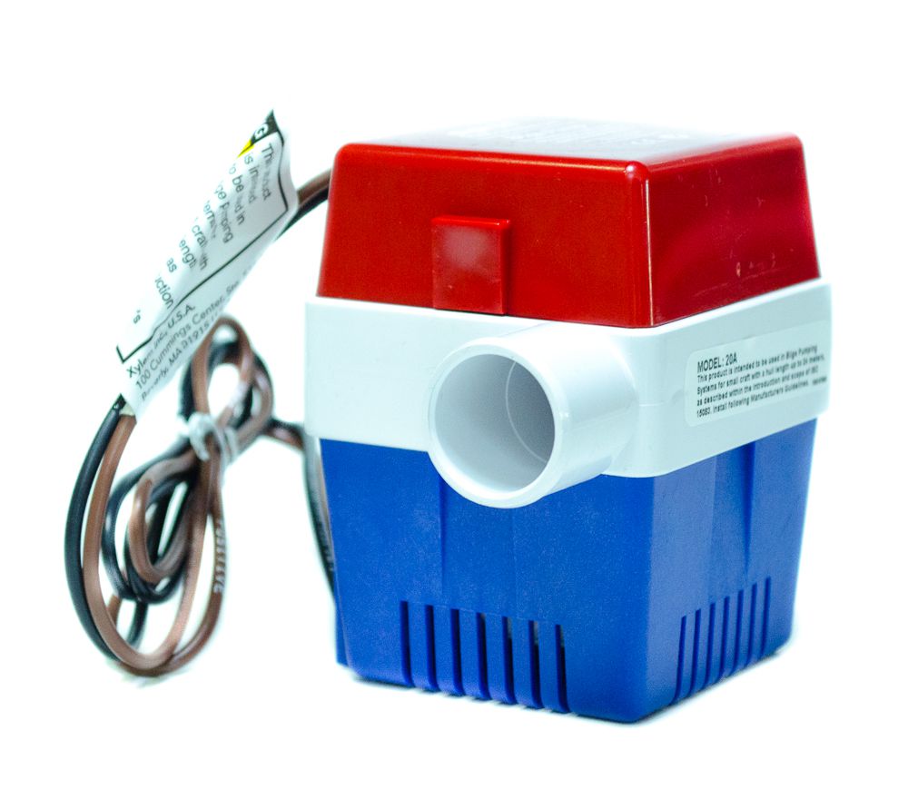 Bomba de achique Rule 1000 Gph (3785 litros por hora) - 12 V