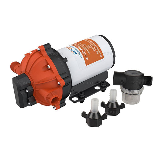 Bomba de presión Agua Seaflo de 3.0 GPM - 12V para barcos y autocaravanas