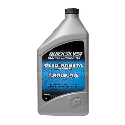 Aceite Mercury Quicksilver De Rabeta Premium Sae 80w-90 946ml