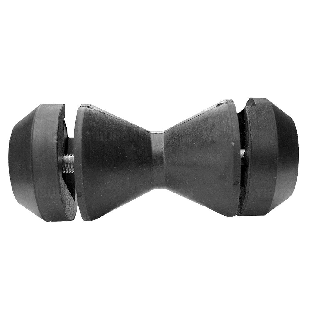Rodillo De Remolque Caucho 80 X 100mm C/ Tornillo Barco Lancha