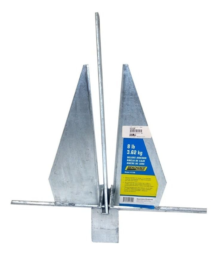 Ancla Deluxe 3,62kg Galvanizada P/ Lancha