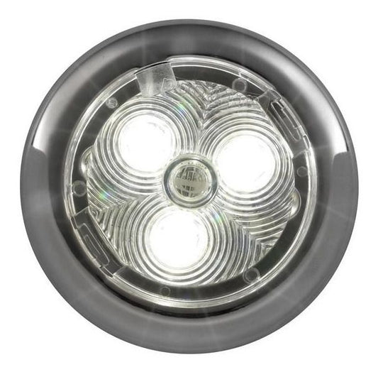 Luz LED de cortesía interna inox 12V lancha barco - Attwood
