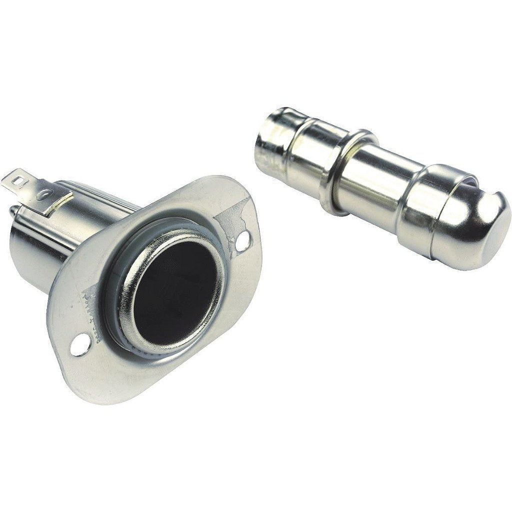 enchufe náutica 12V inox con encendedor lancha barco Seachoice
