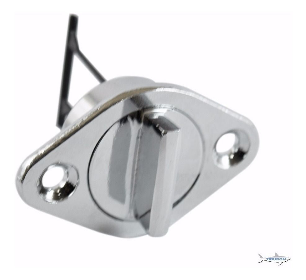 Tapón de drenaje 1 pulgada cromado para barcos