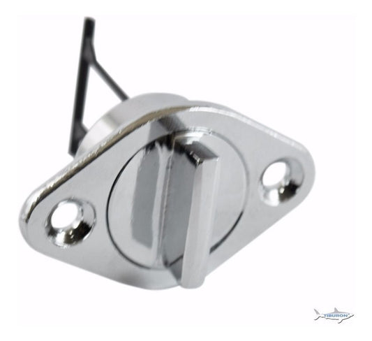 Tapón de drenaje 1 pulgada cromado para barcos