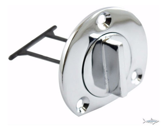 Tapón de drenaje 1 1/4 pulgadas cromados para embarcaciones