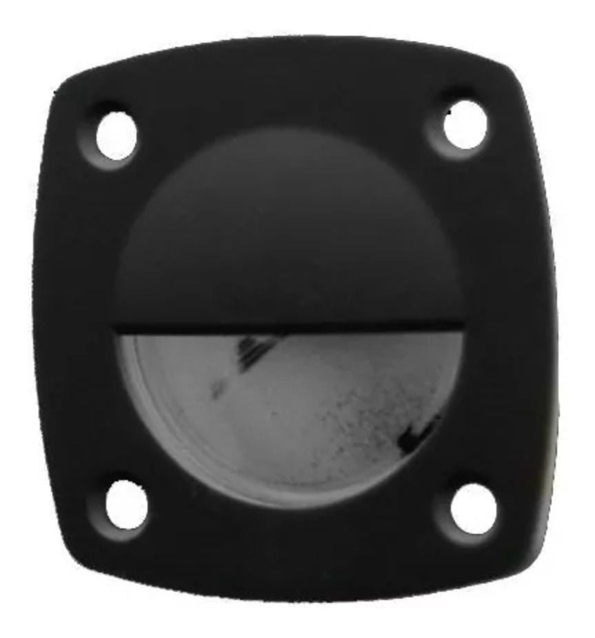 Luz de cortesía LED 12V negro ABS para barco lancha náutico