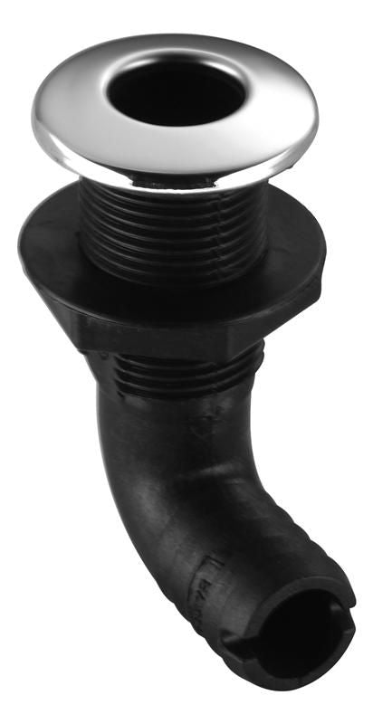 Salida de Água Costado Negra Acero Curva 1 Pulgada 25 mm