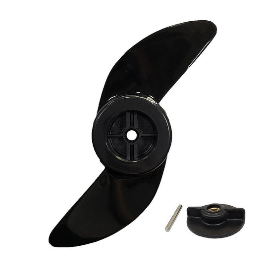 Hélice Motor Eléctrico 2 Pás Marine Phanto 28-34 Lbs C/ Porca