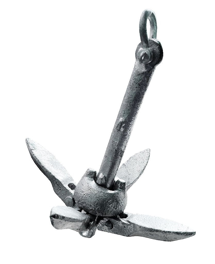Ancla Plegable 0,7kg Galvanizada Kayak Bote Jet Ski