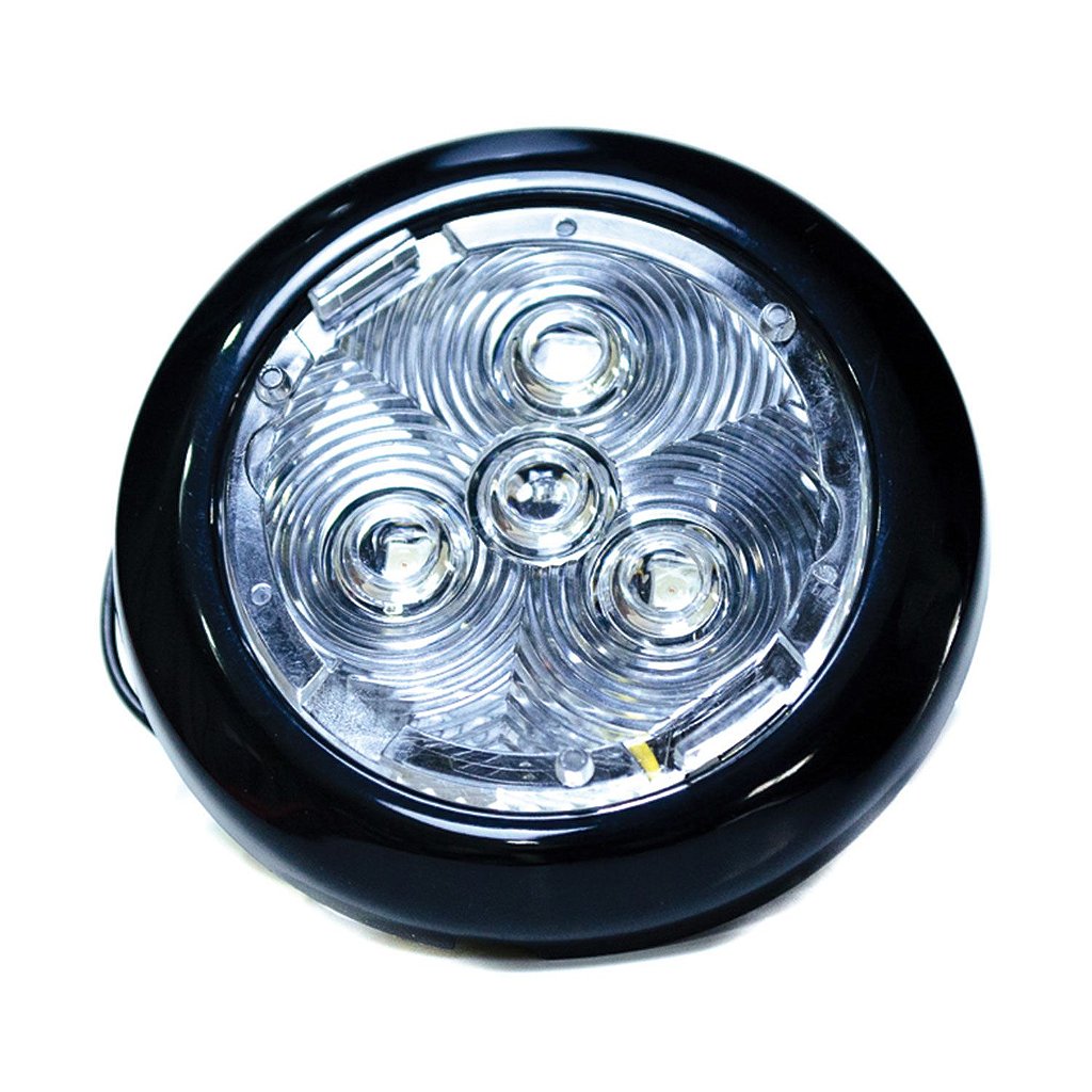 Luz LED de cortesía interno 12V negro lancha barco original