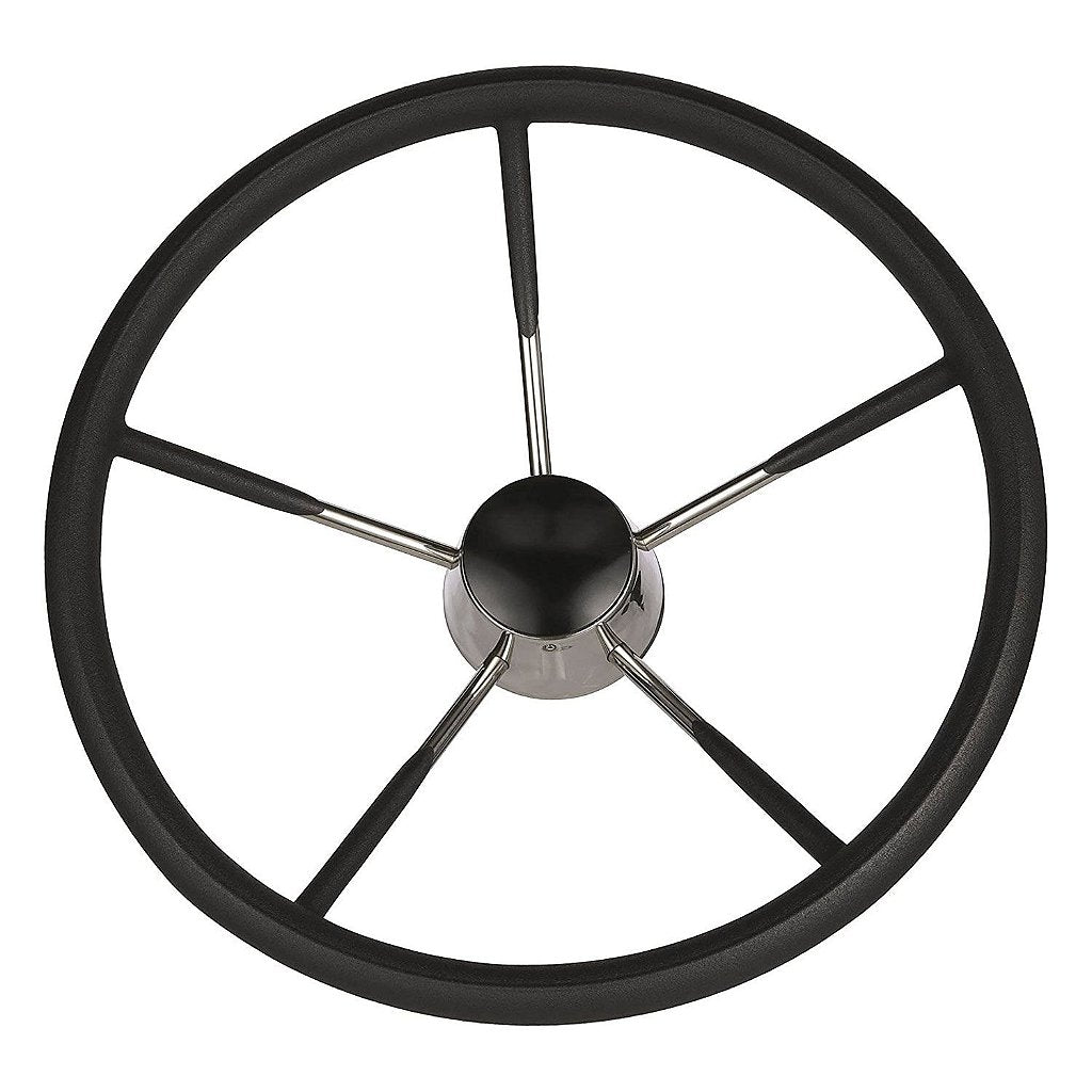 Volante Acero Inoxidable  39,8 cm al Barco Lancha