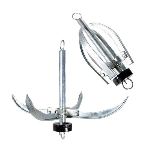 Ancla Plegable 2,6 Kg Hierro Maciço Barcos Lancha Jet