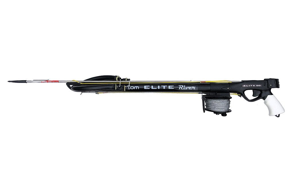 Fusil Arpon Pesca Submarina Divecom River de acero inoxidable, 14 mm, 50 cm, para buceo.