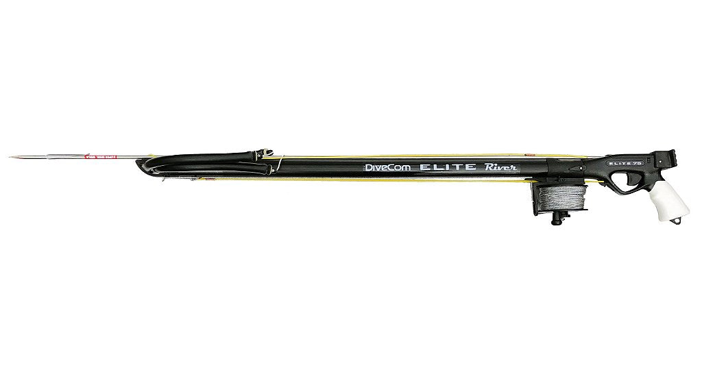 Fusil Arpon Pesca Submarina Divecom River de acero inoxidable, 14 mm, 75 cm, para buceo.