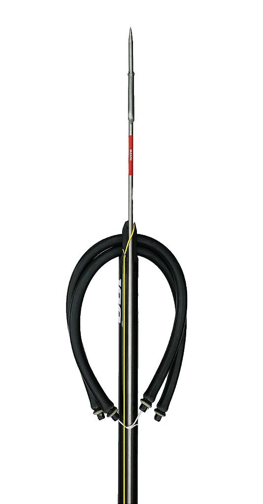 Fusil Arpon Pesca Submarina Divecom River de acero inoxidable, 14 mm, 100 cm, para buceo.