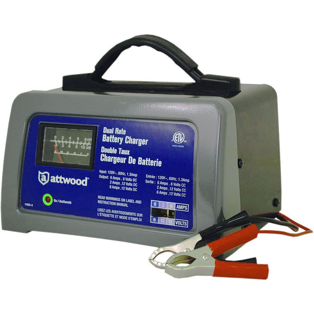 Cargador batería 2-6 Amp 12V universal barco lancha motorhome