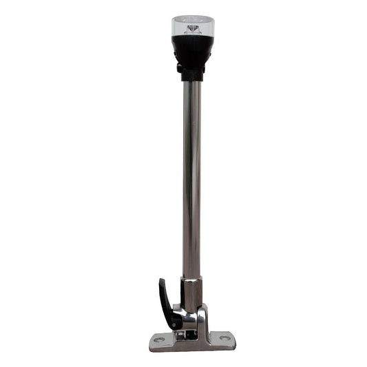 Luz alcanzado mástil ajustable LED 30 cm aluminio barco lancha