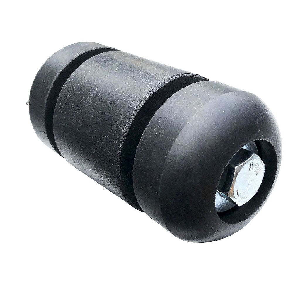 Rodillo De Remolque Caucho C/ Tornillo 64 X 110mm Barco Lancha