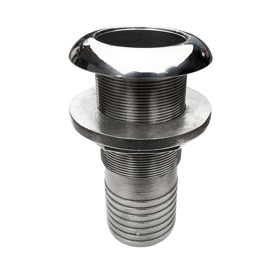 Salida de Água Costado Acero Recta 2" Pulgada Barco Lancha