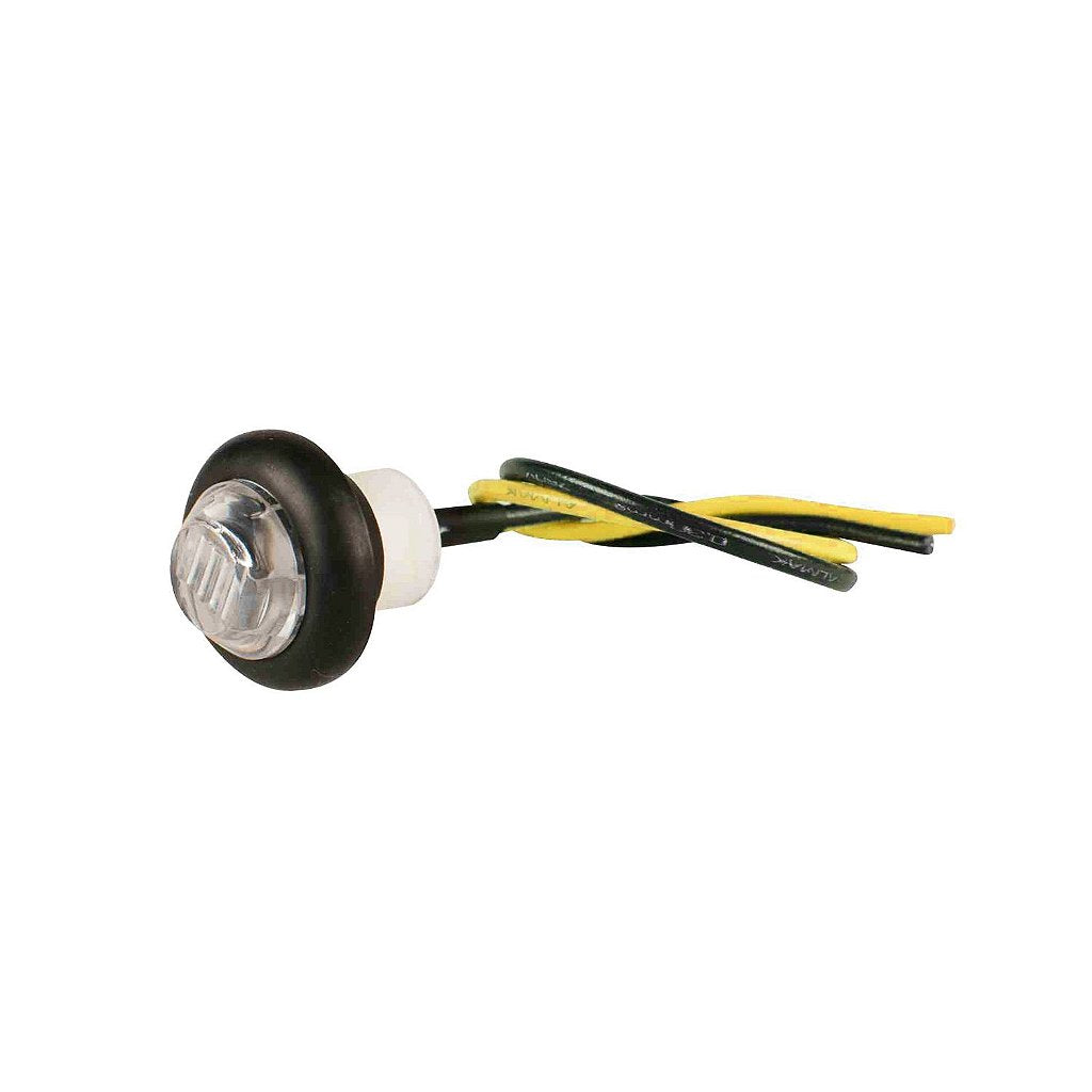 Luz cortesía auxiliar amarilla LED 12V carreta remolque barco lancha